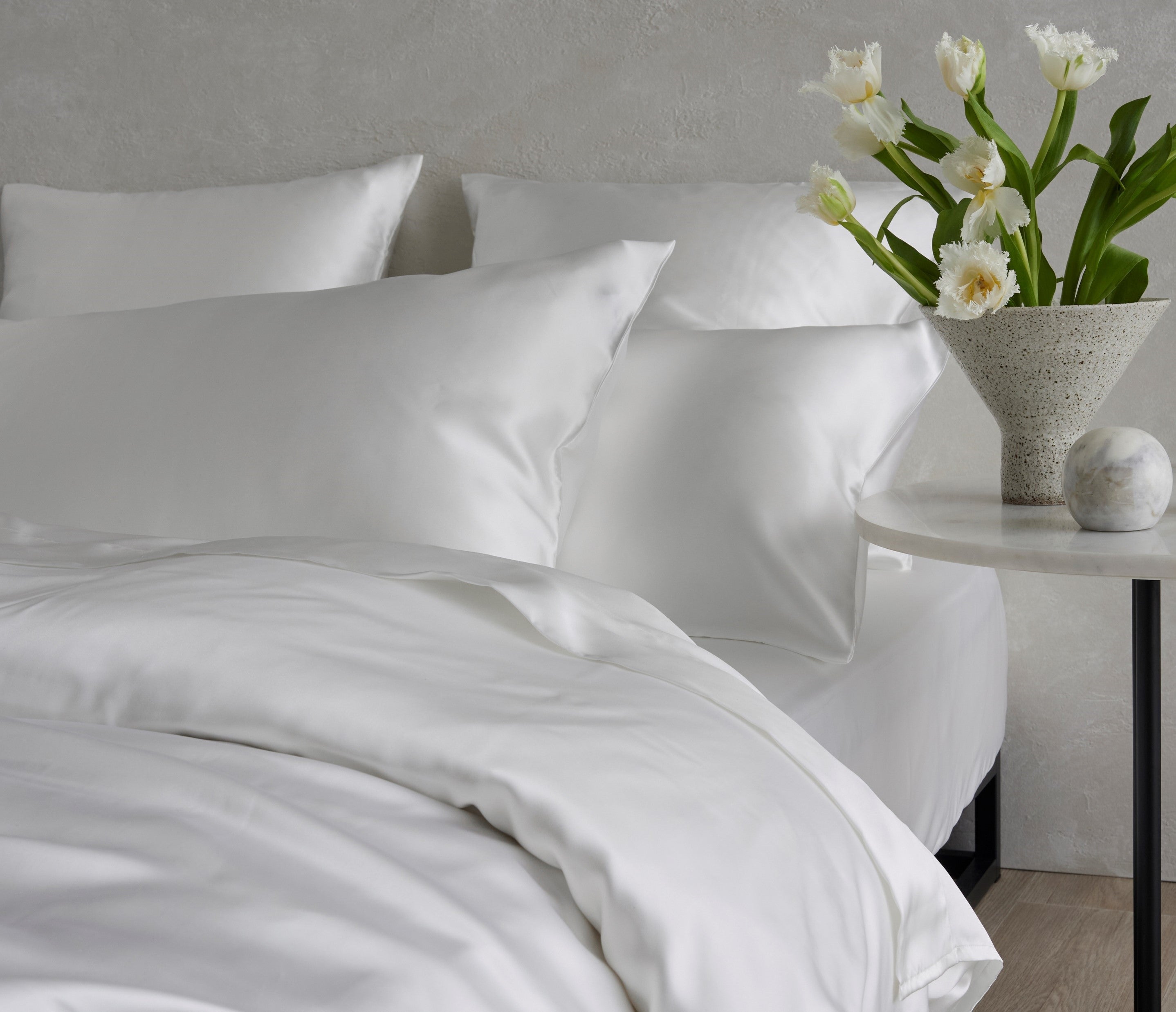 Satin Pillowcase Best White Pillow Cases Bedding Best Mulberry