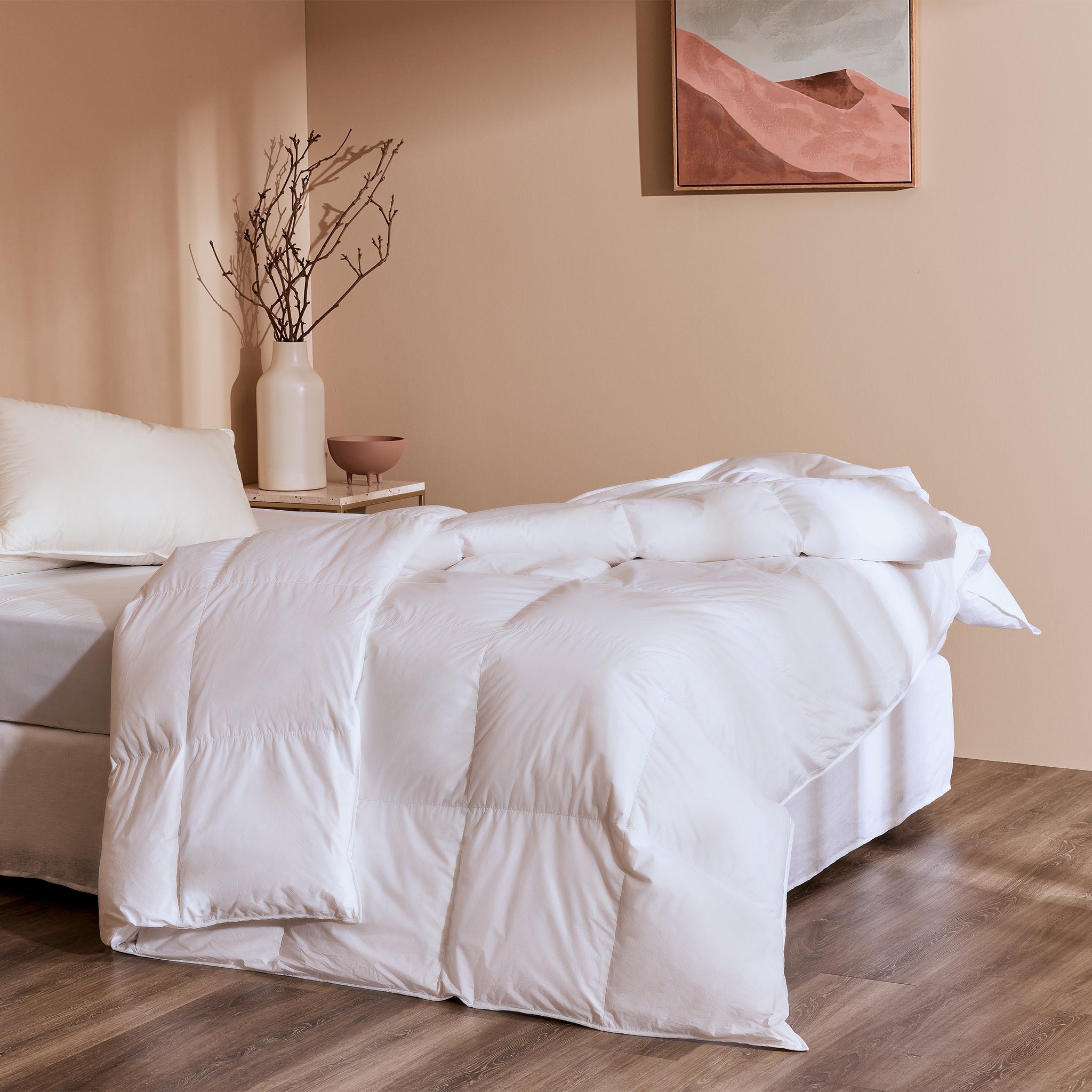 Premium All Season Hungarian Goose Down Quilt Doona Bedding co