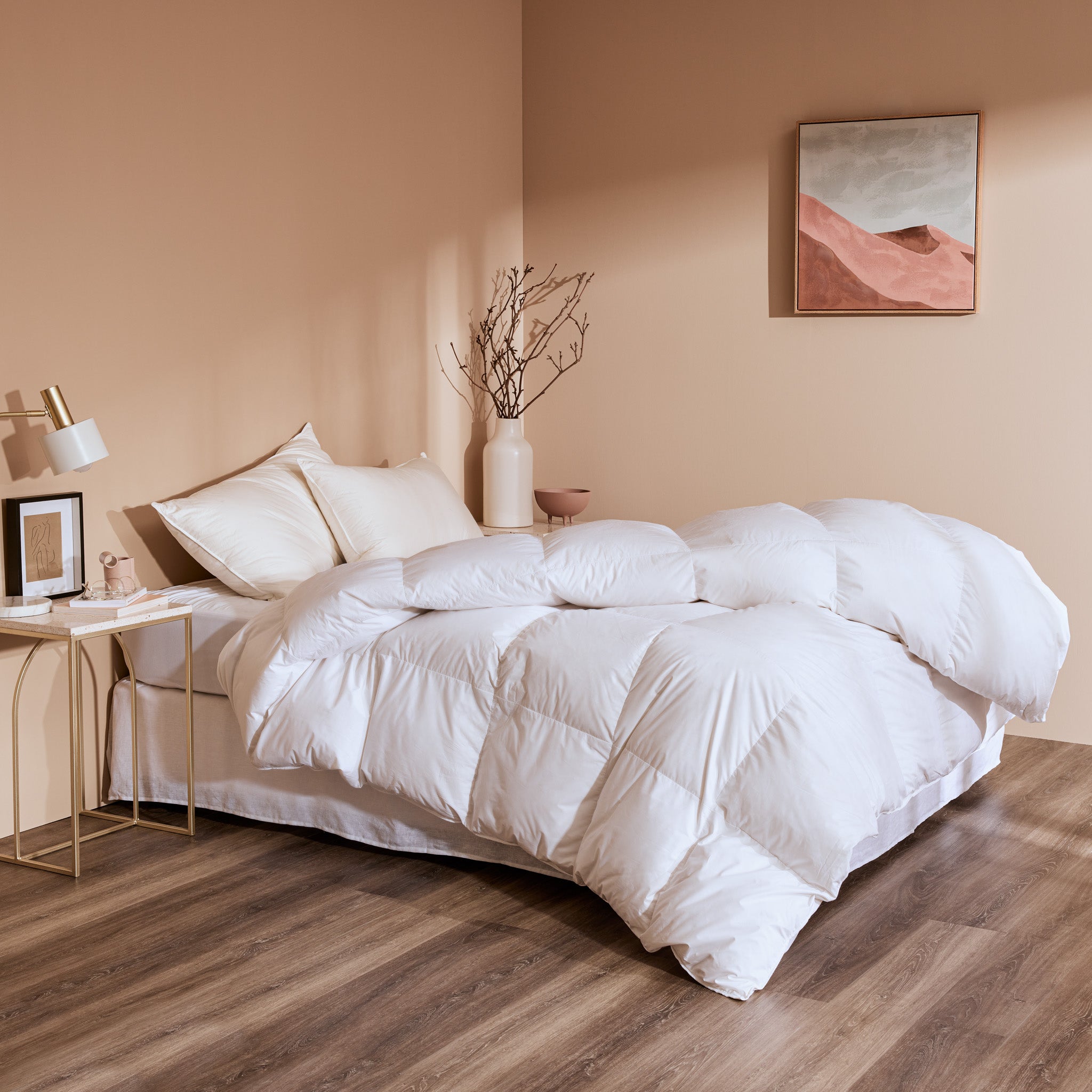 Hungarian Goose King Size Feather And Down Duvet United Feather